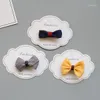 Hair Accessories 1 Set Cute Bowknot Hairpin Baby Girls Kids Clips Bow Pins For Children Bows Ornaments Hairclip Headdress