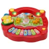 Baby-Musik-Sound-Spielzeug, 2-farbiges Baby-Musical-Spielzeug mit Tiergeräuschen, Kinder-Klavier-klingendes Tastatur-Klavier, elektrisches Baby, das Musikinstrument-Spielzeug spielt 230629