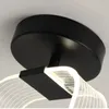 Plafoniere 4 Stile Acrilico LED Luce Per Comodino Balcone Corridoio Guardaroba Moderna Lampada Dorata Nera Apparecchi di Illuminazione per Interni