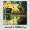 Beaux Paysages Toile Art Schloss Kammer sur Attersee Gustav Klimt Peinture À L'huile À La Main Décor De Salle De Bains