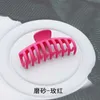 11 cm Big Hot Selling Acrylic Matt Candy Color Hair Clips Claw Women Hair Claw Clamps Hairpin Claw Clip