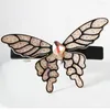 Mollette per capelli Big Butterfly Barrette - Accessorio per clip classico per donne Ragazze Fine Crystal Ornament Jewelry Spessa