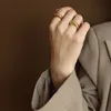 Luxurys кольцо для ногтей мужские кольца дизайнер мода титановая сталь с гравировкой без изменения цвета дизайнерское кольцо обручальное кольцо Размер 6-9 кольца для женщин оптом