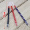 Długopisy 100 szt./Pakiet 0,38 mm napędzania pen z penunkami niebieski/czarny/czerwony biuro szkolne domowe materiały do ​​pisania wymienne uzupełnienie papieru piśmiennego