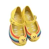 Modieuze Mini Kinderen Sandalen Rainbow Jelly Mode Schoenen Baby voor Meisjes Sandalen