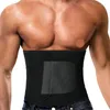 メンズボディシェイパーフィットネススポーツウエストトレーナーサポートベルトスウェットベルトトリマー筋肉腹部安全性