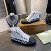 Sneakers firmate Scarpe casual oversize Bianco Nero Pelle di lusso Velluto scamosciato Espadrillas da donna Scarpe da ginnastica uomo donna Appartamenti Lace Up Platform 1978 W334 08