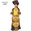 african dresses for woman bazin riche embroidery design long dress LA078202F