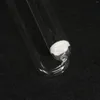 25ml Lab Clear Glass Porous Absorbing Tube U-shape Gas Sampling Bottle Glassware