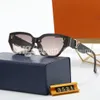 Nowe okulary przeciwsłoneczne okulary pudełkowe metalowy projektant mężczyzn i damskich okularów przeciwsłonecznych w tym samym stylu Wysokiej jakości ochrona UV