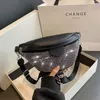 Taille sacs brillant strass sac à main téléphone sac à main sac pour femmes poitrine fermeture éclair mode Fanny Pack banane voyage hanche ceinture