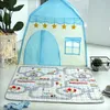 Carpets Cartoon Children Play Mat Printed Sleeping Floor Carpet Boys Girl Home Seat Rug Thicken Pad Antiskid Camping Tent Footcloth 2023