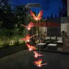 Other Home Decor Solar Power Changeable Light Waterproof Colorful Butterfly Wind Chime Lamp for Home Outdoor Garden Yard Decoration R230630