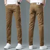 Men's Jeans designer New jeans in spring and summer men's luxury Korean version thin elastic feet slim fitting cotton Khaki European pants M710 3FCL