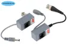 Versterkers 5 paar CCTV-camera-accessoires Audio Video Balun Transceiver Bnc Utp Rj45 Video Balun met audio Power Over Cat5/5e/6-kabel