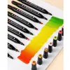 Markers 24-168 Colors Oily Art Marker Pen Set for Draw Double Headed Sketching Oily Tip Based Markers Graffiti Manga School Art Supplies 230629