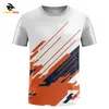 Męskie koszule Trint Multicolor Print Szybki suchy krótkie rękawowe koszulki Thirt Gym Fitnes Running T Shirt Oddychanie Sportsw 230630