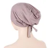 Chapeaux à large bord seau KepaHoo double couche doublure en satin Jersey intérieur Hijab Cap musulman sous-écharpe Bonnet femme bandeau casquettes Islam Ramadan Bandage 230629