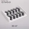 False 속눈썹 O.two.o 5 쌍 3D 밍크 속눈썹 허위 속눈썹 메이크업 도구 자연스러운 긴 두꺼운 볼륨 속눈썹 아름다움 푹신한 속눈썹 t230630