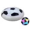 Nattljus Electric Light Suspension Suspenderad inomhusfotboll Soccer Children's Toys Air Cushion LED