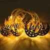 Feestartikelen voor andere evenementen Ramadan Decoratie Plastic Lantaarn Led Lichtslingers Kareem Decor Eid Mubarak Gift AlFitr Festival Feestartikelen 220811 Z230630