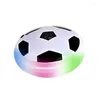 Nattljus Electric Light Suspension Suspenderad inomhusfotboll Soccer Children's Toys Air Cushion LED