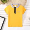 Polos Crianças Camisas Polo para Meninos Camisetas Manga Curta Algodão Bebê Menino Camisa Polo Crianças Gola Lapela Tops Vestir 2-8 anos Roupas Meninas 230628