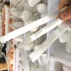 Dekoratif Figürler 12 cm Düzensiz Selenite Çubukları Değnekleri Reiki Çakra Şifa Ev Dekor Için Doğal Kaba Kristal Taş Numune