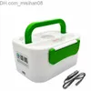 Bento Boxes Bento Boxes Electric Heated Home Car 12V 220V Plug-in Lunch Plastic Food Storage Containers Portable Dish Box Kitchen 220923 Z230630