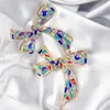 New Rhinestone Bow Brooches for Women Large Bowknot Metal Pins Vintage Fashion Jewelry Accessories