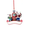 Kerstversiering Boom Opknoping Ornament Gas Het jaar dat we ons niet kunnen veroorloven Santa Moose Patroon Benzinestations Decor Drop Delivery Ho Dhgdf