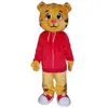 2018 Costume de mascotte de tigre de haute qualité Animal Cartoon déguisement adulte Size249p