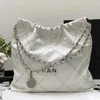 22 Latest Products Travel Women's Shopping Tote leather garbage bag Clutch Simple retro classic fashion luxury women's menswear designer channel chainHG