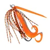 Accessoires de pêche 250g150g120g100g80g60g40g tenya Glow Lumious Kabura Pesca Slider SnapperDaurade Tête de gabarit avec jupe jigging leurre 230629