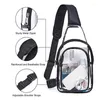 Waist Bags Clear Crossbody Man Chest Bag Brand Small Men Shoulder Women Waterproof USB Charging Fashion