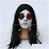 Party Masks Halloween Horror Scary LaTex Mask Female Ghost Head Haunted House Py For Adts Drop Delivery Home Garden Festive Supplies Dhzol