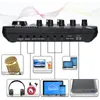 Mixer F998/V8S Sound Card Microphone Sound Mixer Live Sound Card Mixer Board Sound Card Audio Mixing Console Amplifier