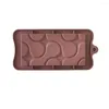 Baking Moulds 3 Styles Silicone Chocolate Mold Tools Non-Stick Cake Mould Jelly Candy 3D DIY Molds Kitchen Accessories