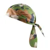 Cykelkapslar 11Color Multi-Color Cotton Printed Single Headscarf American European Outdoor Hip-Hop Sports Hat