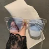 إطارات النظارات الشمسية OIMG للجنسين مستطيل Vintage تصميم الأزياء الرجعية نظارات شمسية الإناث سيدة النظارات القط العين نظارات عادية 230629