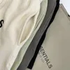 Дизайнерские шорты Essence Мужские шорты Спортивные модные уличные шорты Мужские повседневные спортивные штаны Свободные шорты большого размера с завязками на плюшевой подкладке