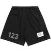 Homens e mulheres RRR123 Shorts Designer Moda Tendência Fitness Sports 123 Calças Curtas Simples Generoso Mens Verão Ginásio Exercício Pant Diário Shorts Casuais