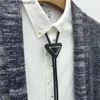 Bolo Ties Original design Western Cowboy alloy downward triangle bolo tie for men and women personality neck tie fashion accessory 220720 Z230630