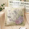 Luxury Cushion Cover Throw Pillow Case For Sofa Chair Bed Fuchsia Flowers Cushion Cover Peony Almofada Garden Plant Coojines