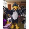 Nouveau personnage adulte mignon oiseau gris Costume de mascotte Halloween robe de noël accessoires complets tenue Costume de mascotte