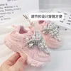 Athletic Outdoor Princess Pink Pearls Spring Autumn Chiles Shoes Crystal Toddler Girls Sneakers Mesh Breattable Fashion Casual Kids 26 38 230630