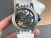 RELOJ R LUXURY D Znakomity Tourbillon B Complex E Limited X nadgarstki zegarki 0479 45 mm Complex RD505sq Najwyższej jakości lodowe Out Ext Watch For Man Movement W.