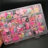 Украшения для дизайна ногтей Форма Kawaii Candy 3D Подвески для дизайна ногтей Slime Charms Nail Art Decoration Аксессуары для DIY Принадлежности для ногтей 230629