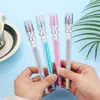 Pens 50 pcs/lot Creative Syringe Gel Pen Cute 0.5mm Black Ink Pen Gift Stationery Office School Supplies wholesale