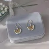 Boucles d'oreilles pendantes Lii Ji Boho véritable perle boucle d'oreille à la main d'eau douce 14K or rempli goutte femmes bijoux cadeau de noël